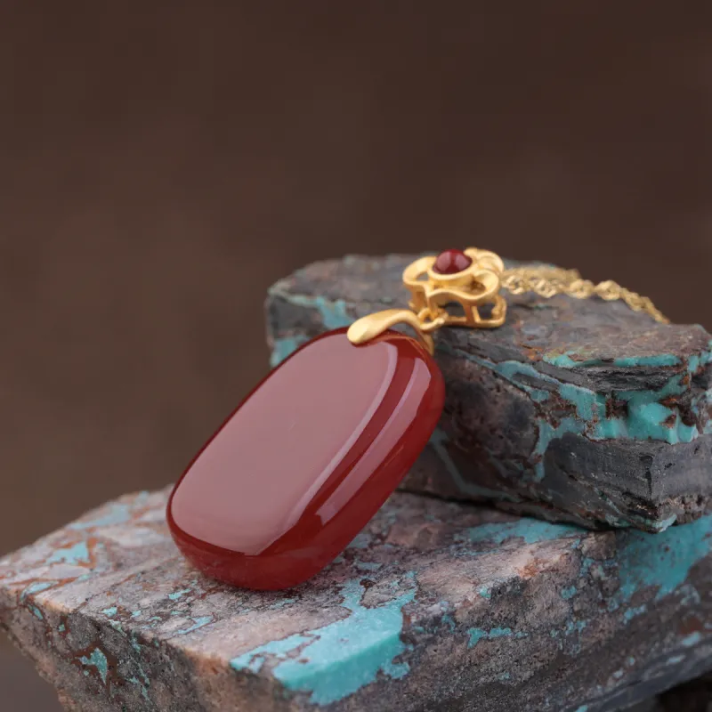 CUIYUYAWEI Agate Pendants Unisex-3
