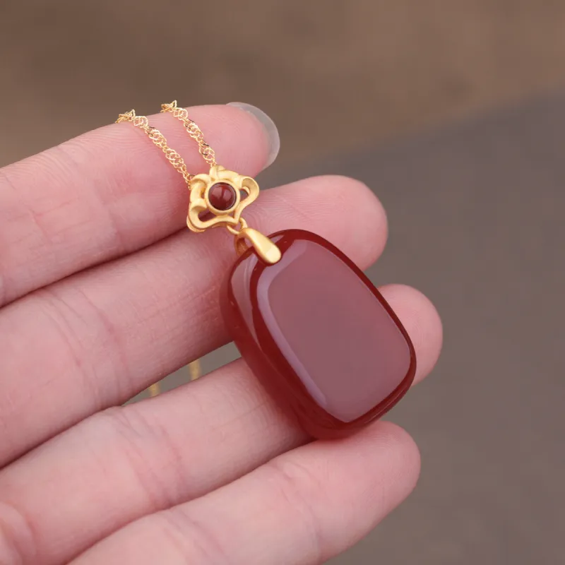 CUIYUYAWEI Agate Pendants Unisex-2
