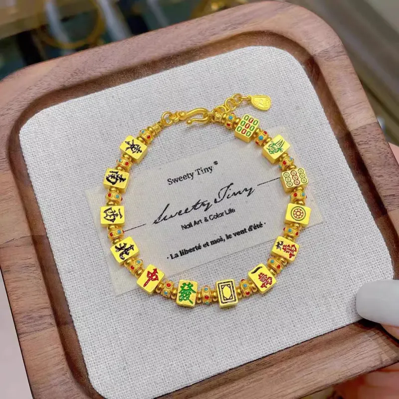 Imono Brass Gold Plated Bracelets Women's-1
