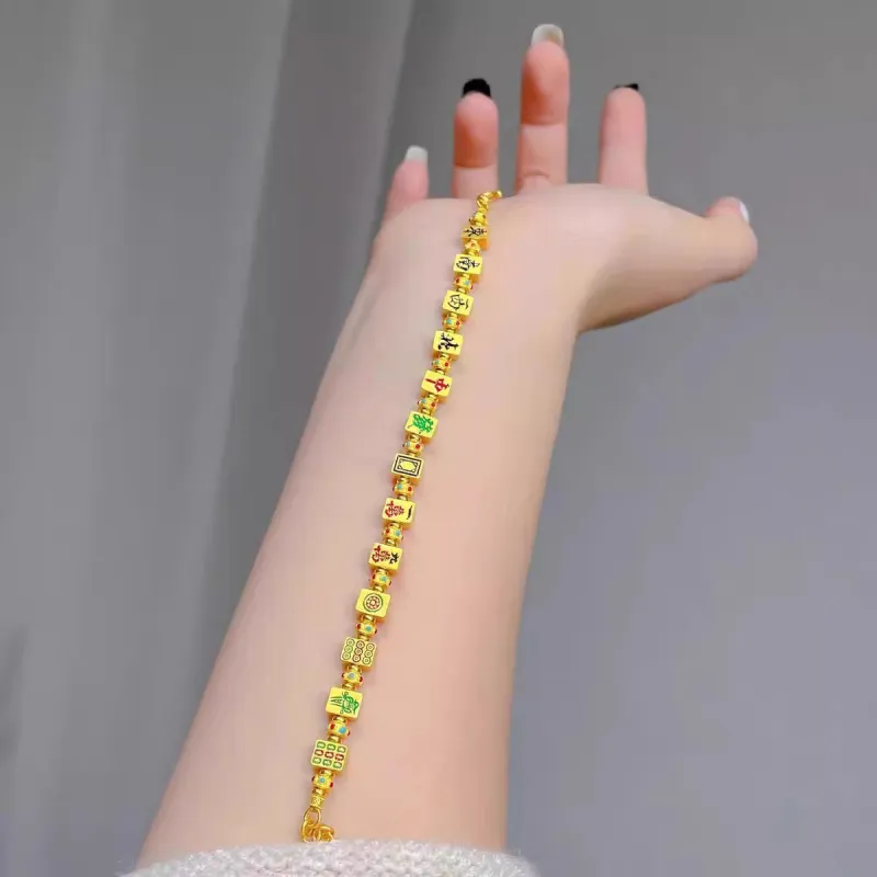 Imono Brass Gold Plated Bracelets Women's-2