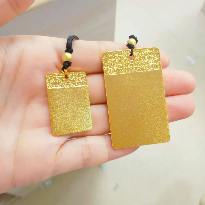 Imono Brass Gold Plated Charms / Pendants Unisex-3