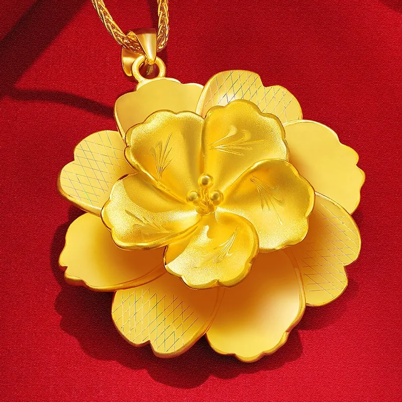 Imono Brass Gold Plated Necklaces Women's-1