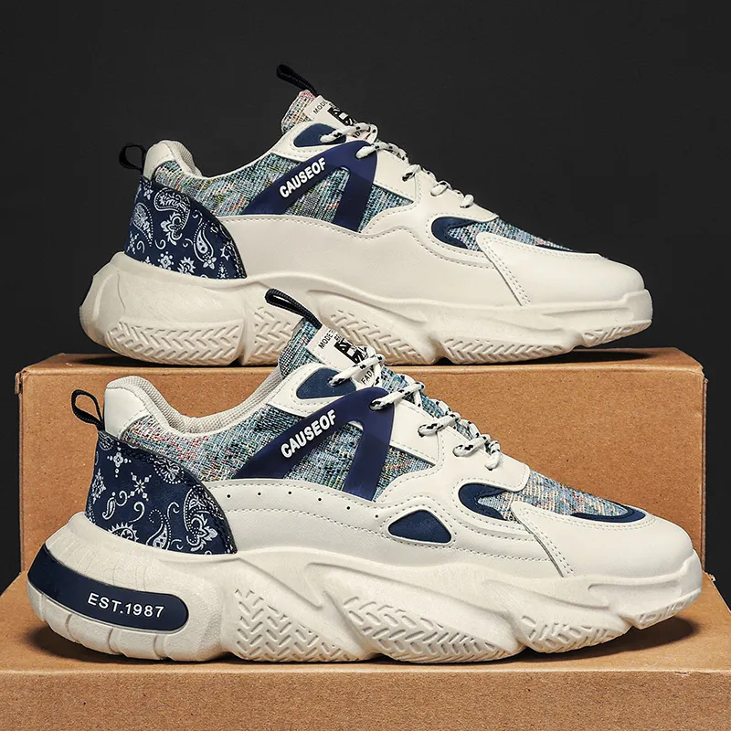 Yalu Low Top Chunky Sneakers Men's-3