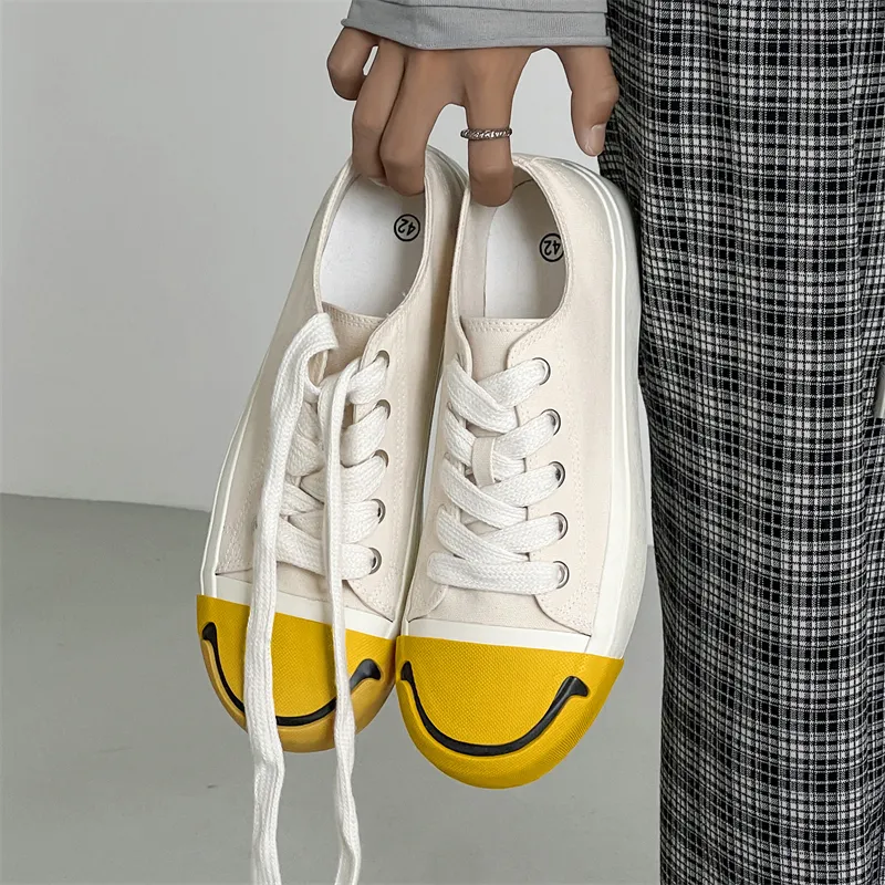Yalu Canvas Shoes Men Low Top-7