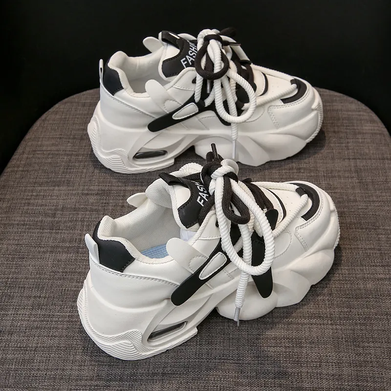 Yalu Chunky Sneakers Women's Low Top-5