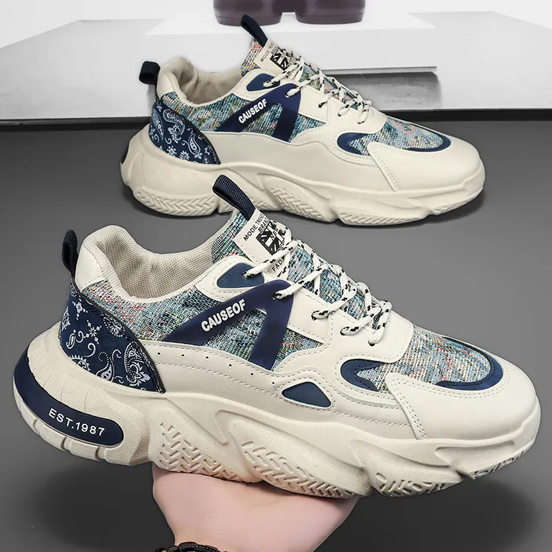 Yalu Low Top Chunky Sneakers Men's-2