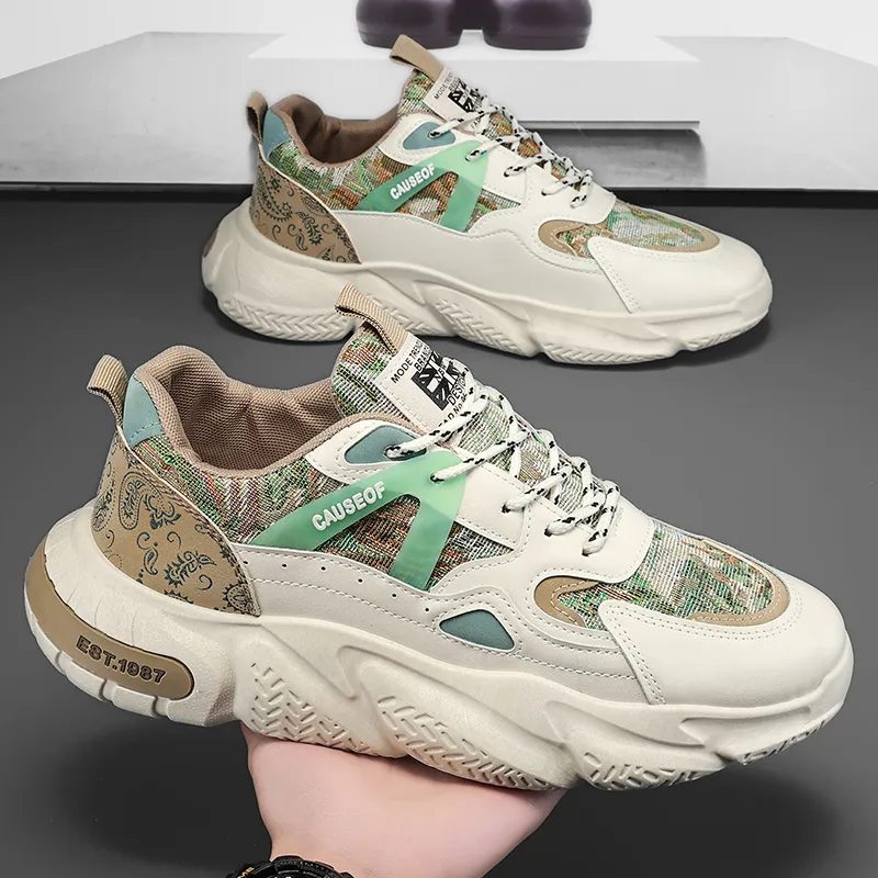 Yalu Low Top Chunky Sneakers Men's-6