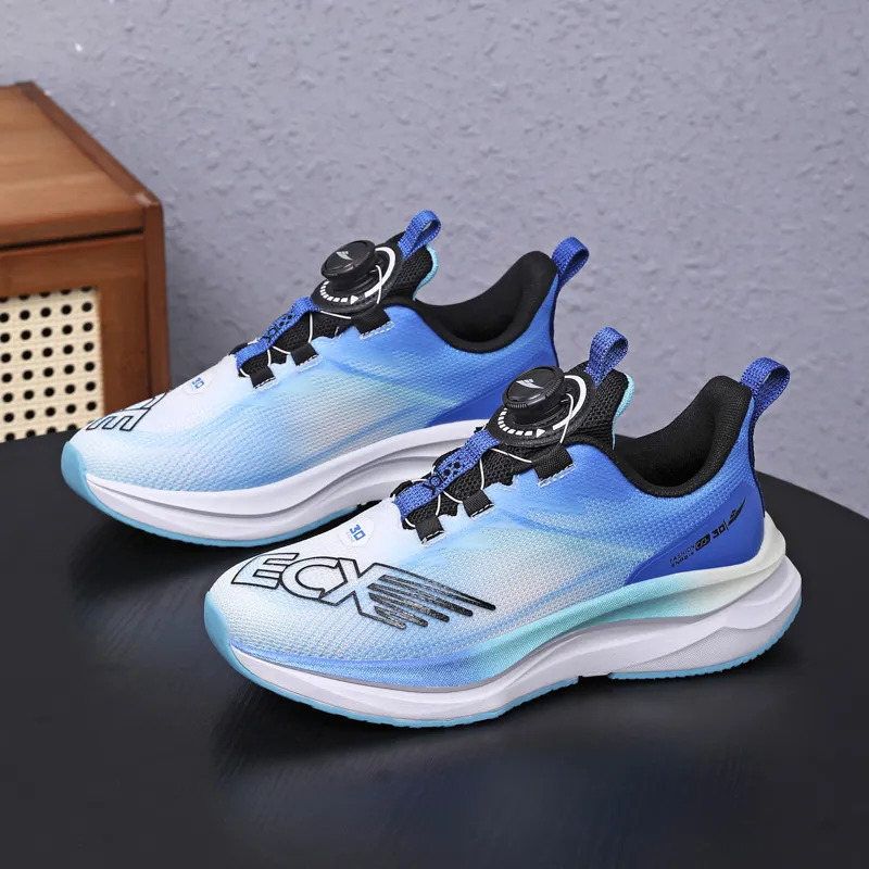Yalu Running Shoes Unisex Low Top Clear Sky Blue/Multicolor/Rose Red-2