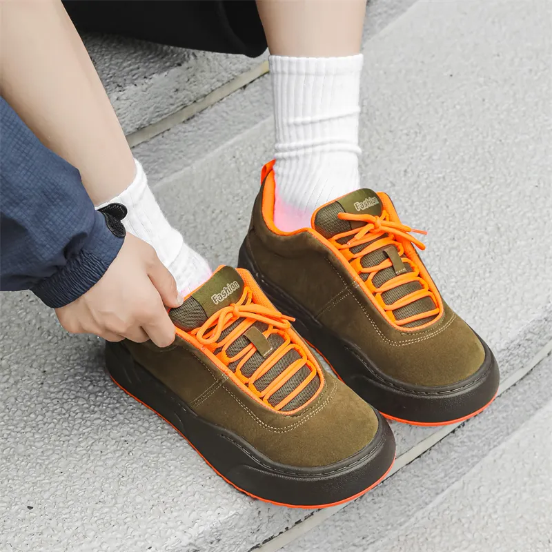 Yalu Low Top Skateboard Shoes Men's-4