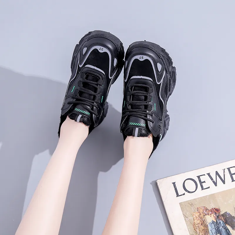 Yalu Low Top Chunky Sneakers Women's-6
