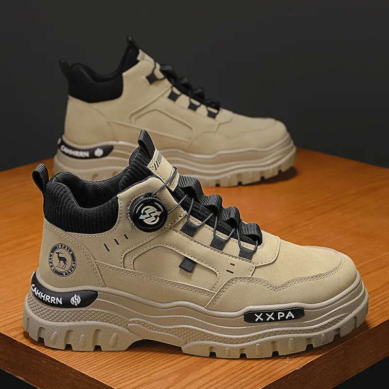Yalu Casual Shoes Men Mid Top-6