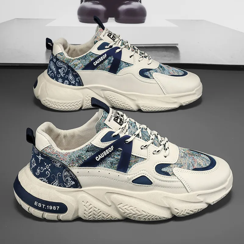 Yalu Low Top Chunky Sneakers Men's-1