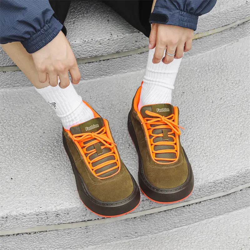 Yalu Low Top Skateboard Shoes Men's-3