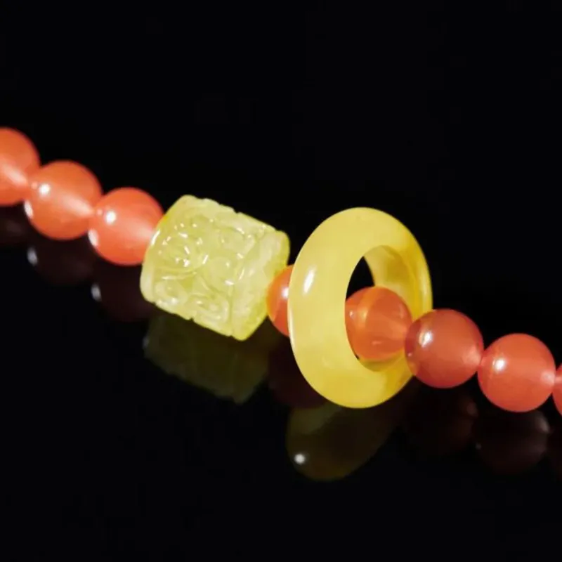 LIANGYUXI Southern Red Agate Bracelets Women's-1