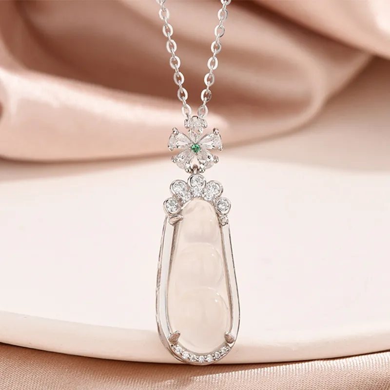 LIANGYUXI Chalcedony Necklaces Women's-4