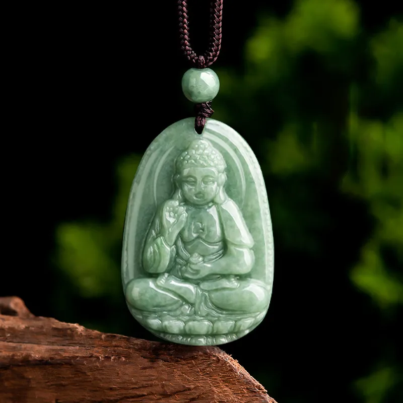 LIANGYUXI Bean Type Jadeite Necklaces Women's-17