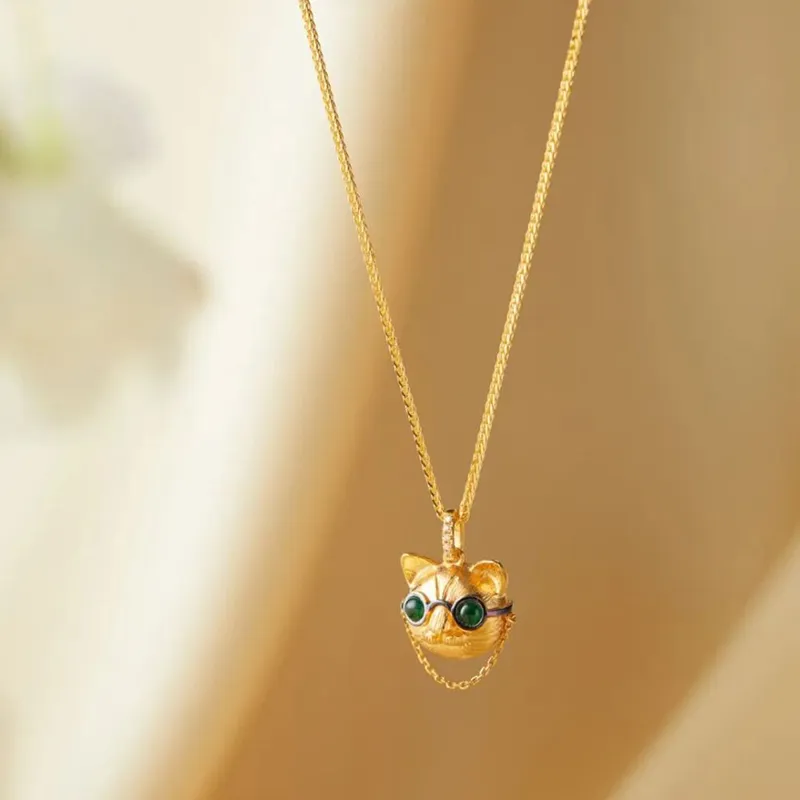 LIANGYUXI Ice Type Jadeite Necklaces Unisex-1