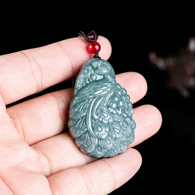 LIANGYUXI Glutinous Jade Jadeite Necklaces Women's-3