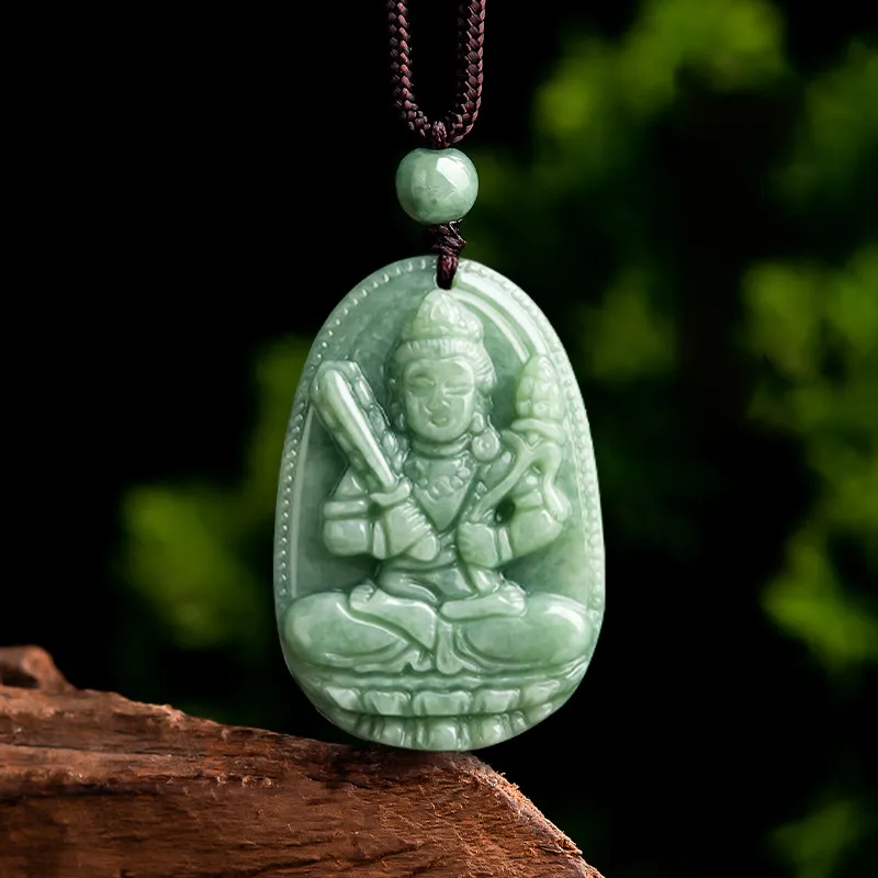 LIANGYUXI Bean Type Jadeite Necklaces Women's-5