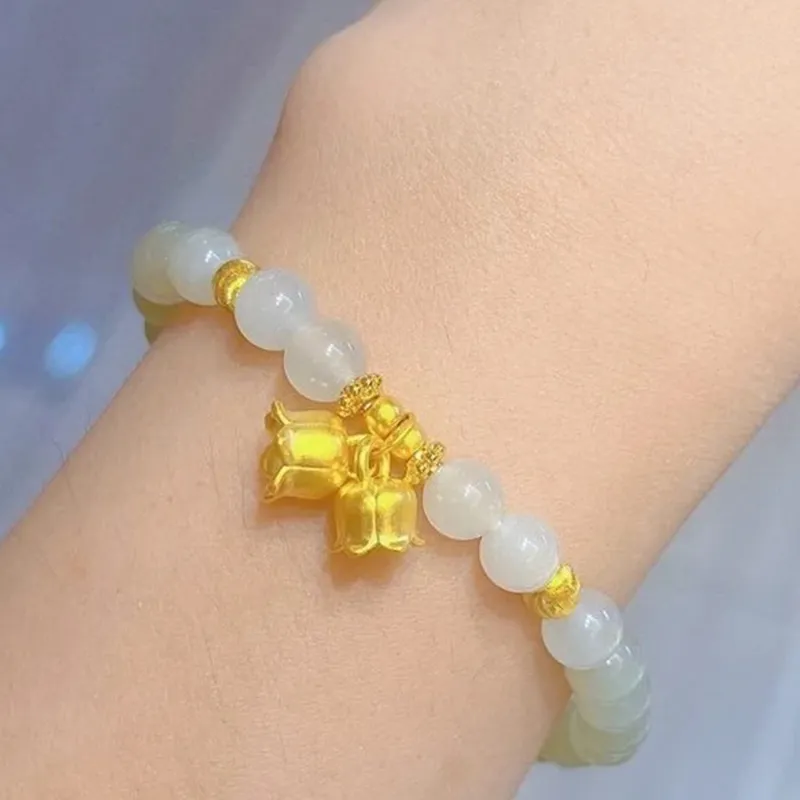 LIANGYUXI Bracelets Jasper Women's-5