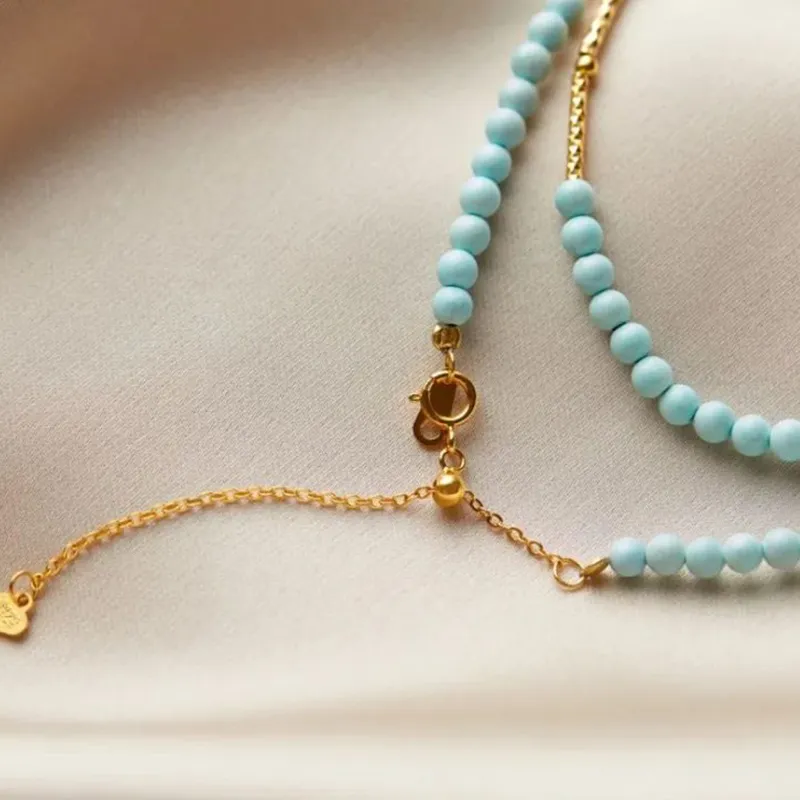 LIANGYUXI Turquoise Jade Bracelets Women's-3