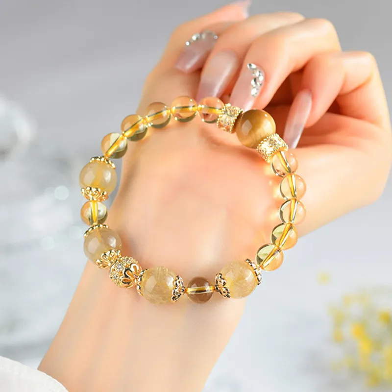 LIANGYUXI Crystal Bracelets Women's-4