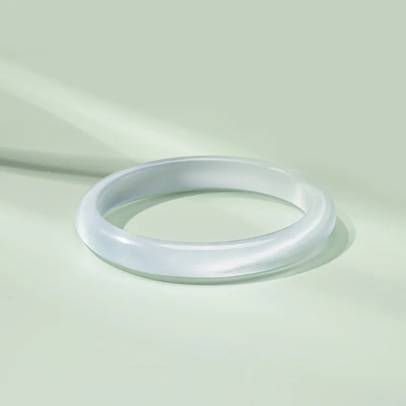 LIANGYUXI Glass Cat Eye Jade Bangles Women's-5