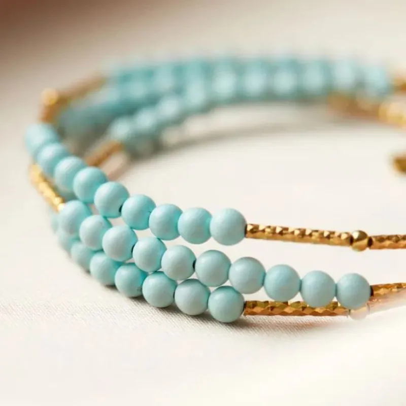 LIANGYUXI Turquoise Jade Bracelets Women's-2
