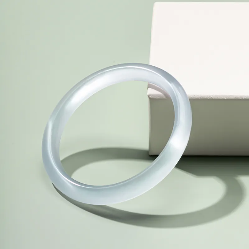 LIANGYUXI Glass Cat Eye Jade Bangles Women's-6