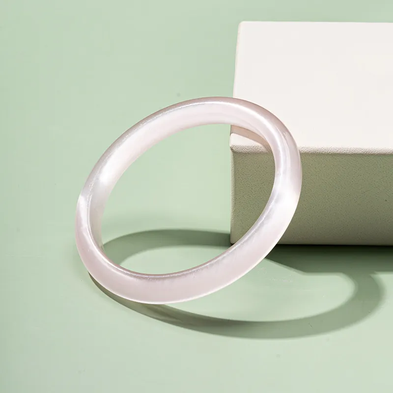 LIANGYUXI Glass Cat Eye Jade Bangles Women's-13