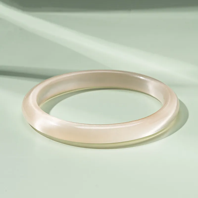 LIANGYUXI Glass Cat Eye Jade Bangles Women's-16