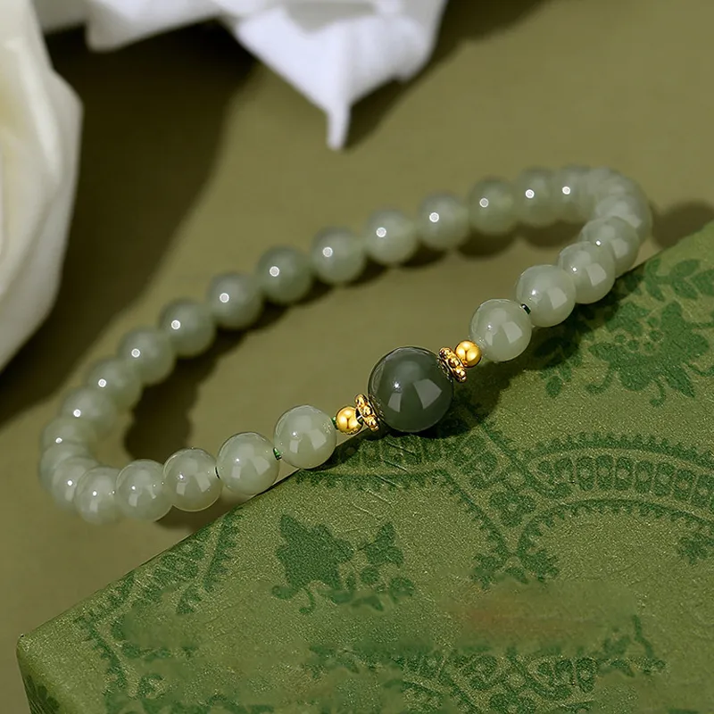 LIANGYUXI Hetian Jade Bracelets Jasper Women's-5