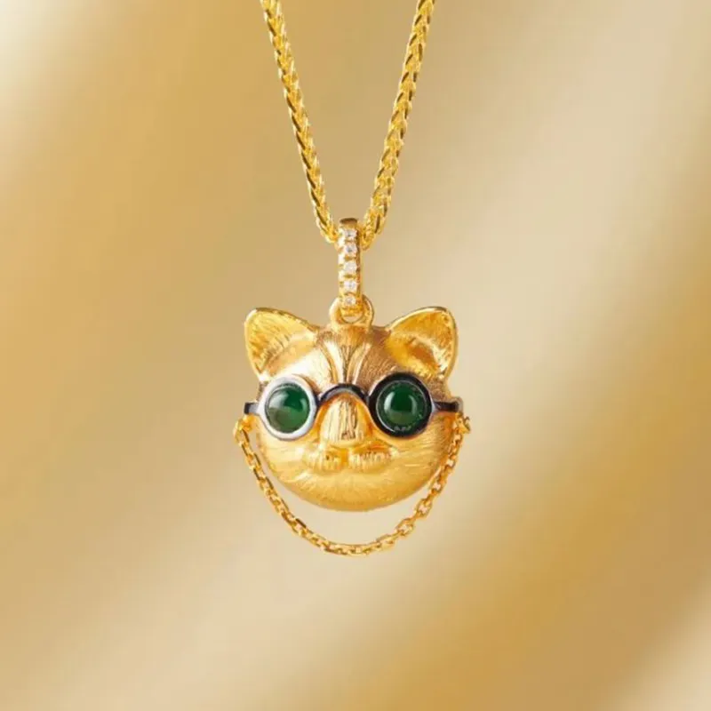 LIANGYUXI Ice Type Jadeite Necklaces Unisex-3