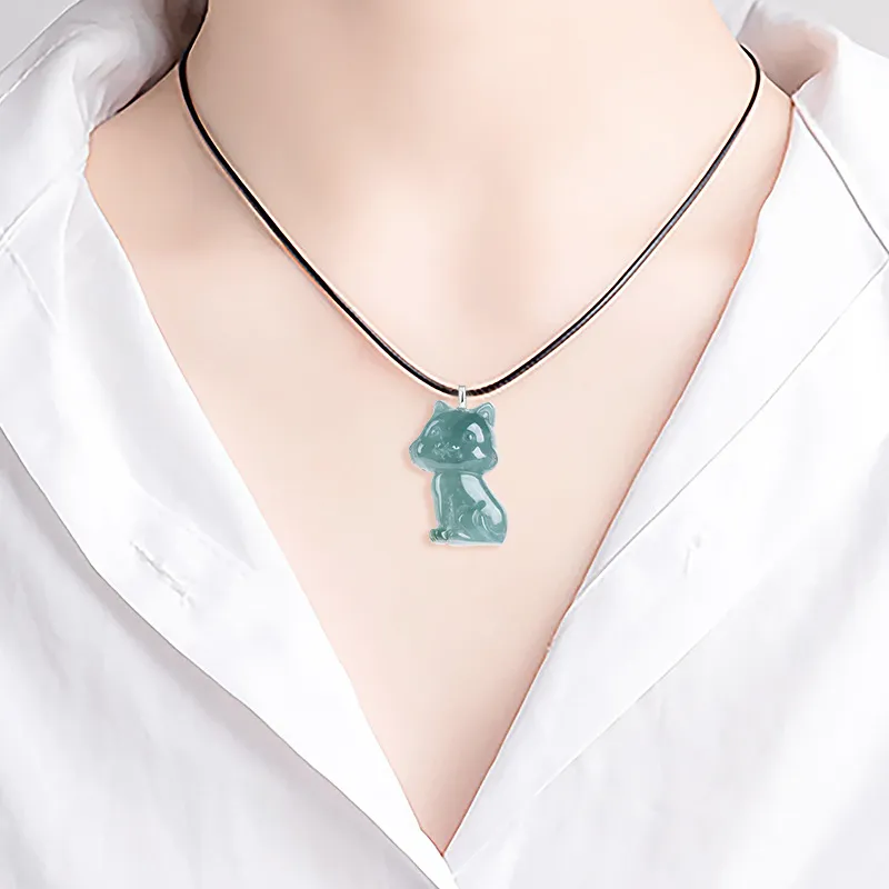 LIANGYUXI Ice Type Necklaces Women's-4