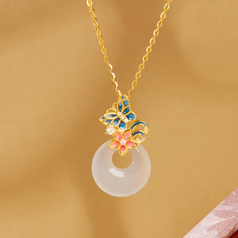 LIANGYUXI Chalcedony Necklaces Women's-4
