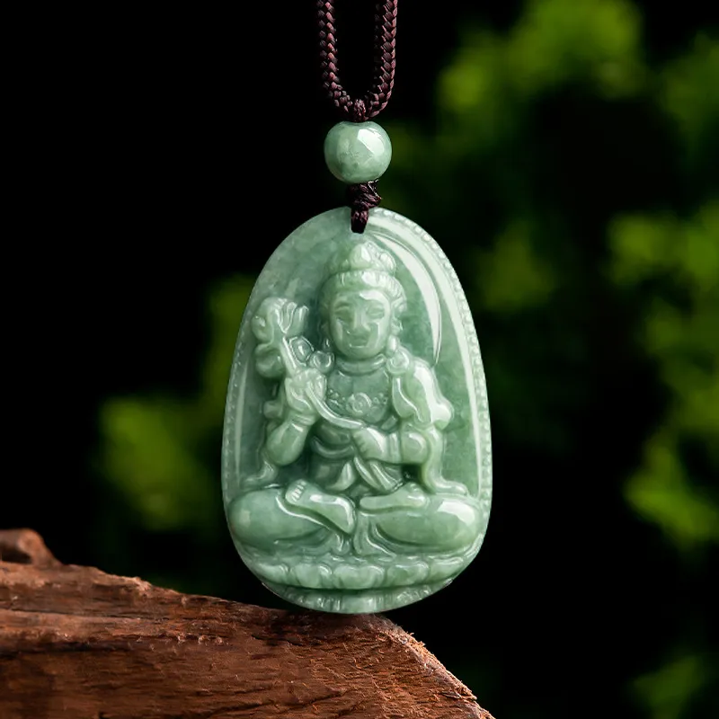 LIANGYUXI Bean Type Jadeite Necklaces Women's-11