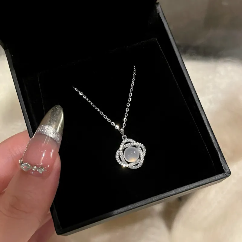LIANGYUXI Chalcedony Necklaces Women's-2