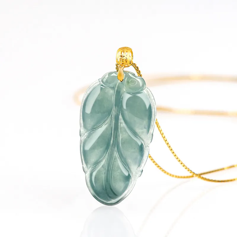 LIANGYUXI Ice Type Jadeite Necklaces Unisex-2