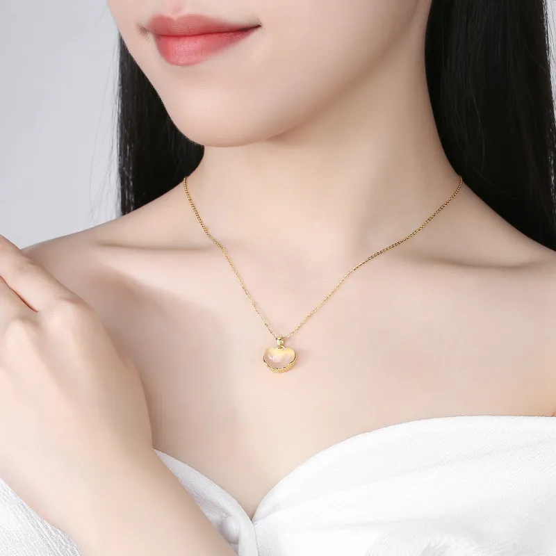 LIANGYUXI Chalcedony Necklaces Women's-3