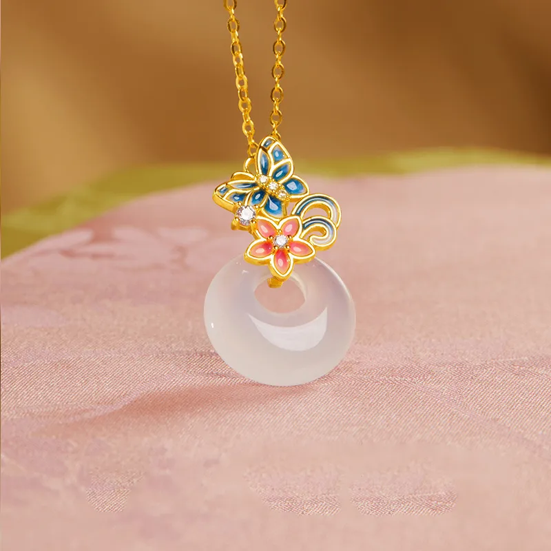 LIANGYUXI Chalcedony Necklaces Women's-2