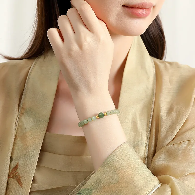 LIANGYUXI Hetian Jade Bracelets Jasper Women's-3