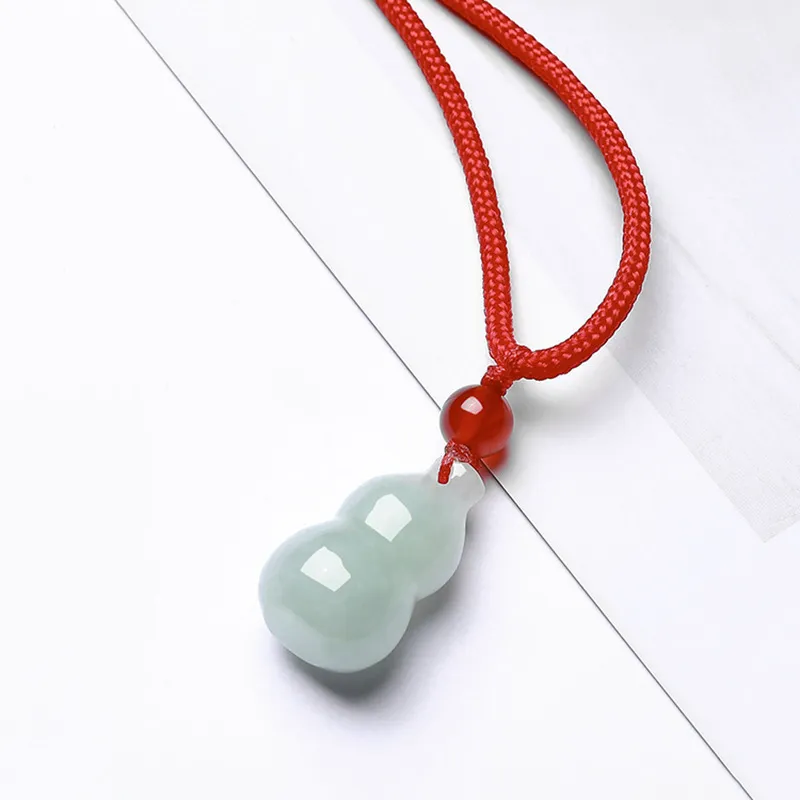 LIANGYUXI Glutinous Jade Jadeite Necklaces Women's-3