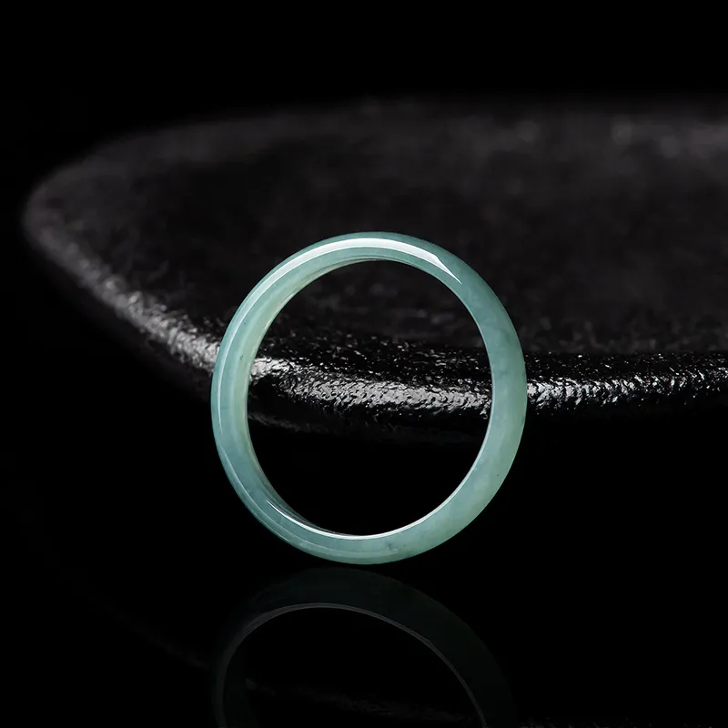 LIANGYUXI Ice Type Jadeite Rings Unisex-3