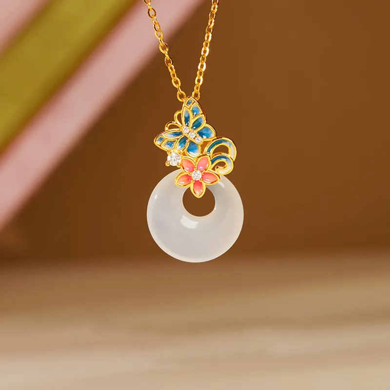 LIANGYUXI Chalcedony Necklaces Women's-1