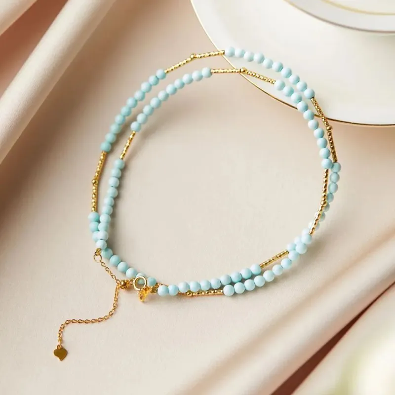 LIANGYUXI Turquoise Jade Bracelets Women's-1