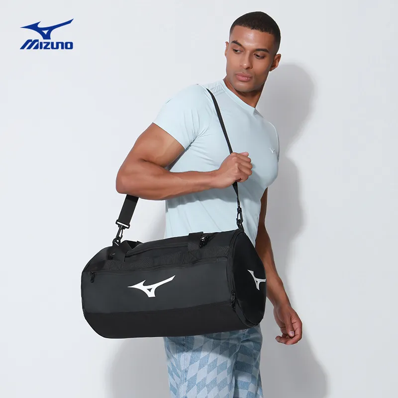 Mizuno Polyester Crossbody Bag Gym Bag Swim Bag Unisex Multicolor-1