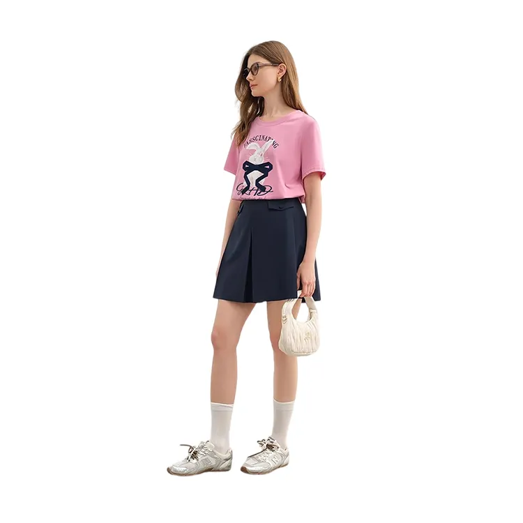 HDFULERN Casual Short Skirts Women's-3