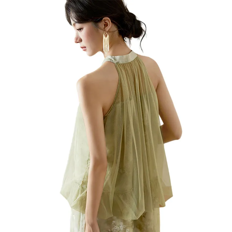 HDFULERN Sleeveless Dress Women's-5