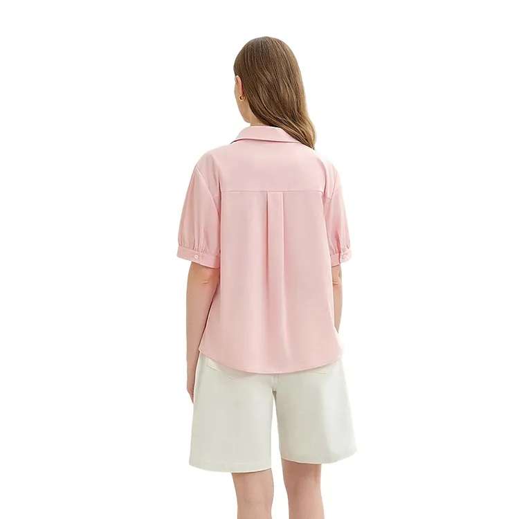 HDFULERN Shirts Women's Pink-4