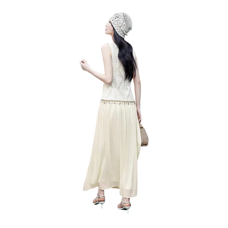 HDFULERN Casual Long Skirt Women's-3